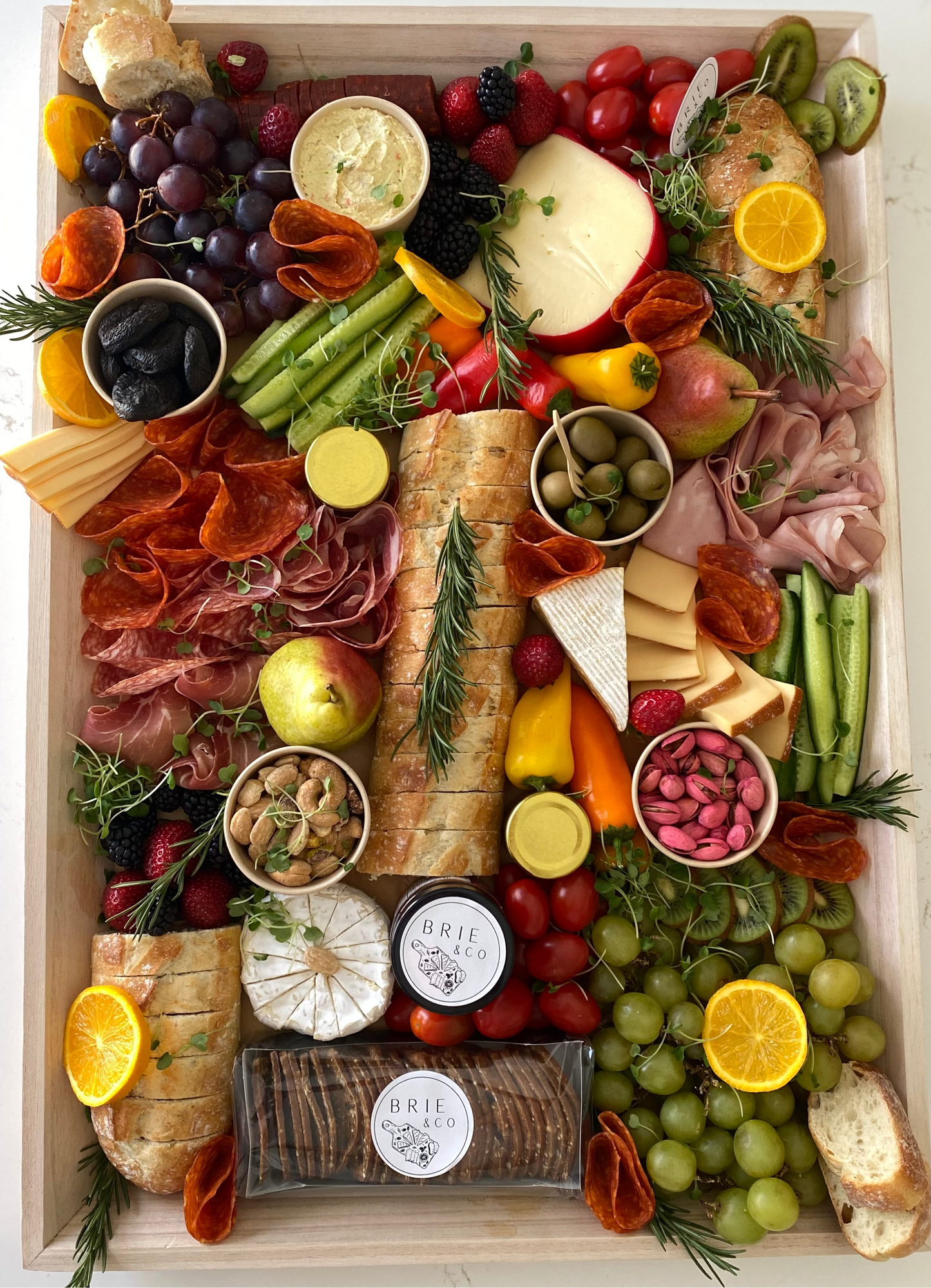 Feast Charcuterie Board (Serves up to 25)