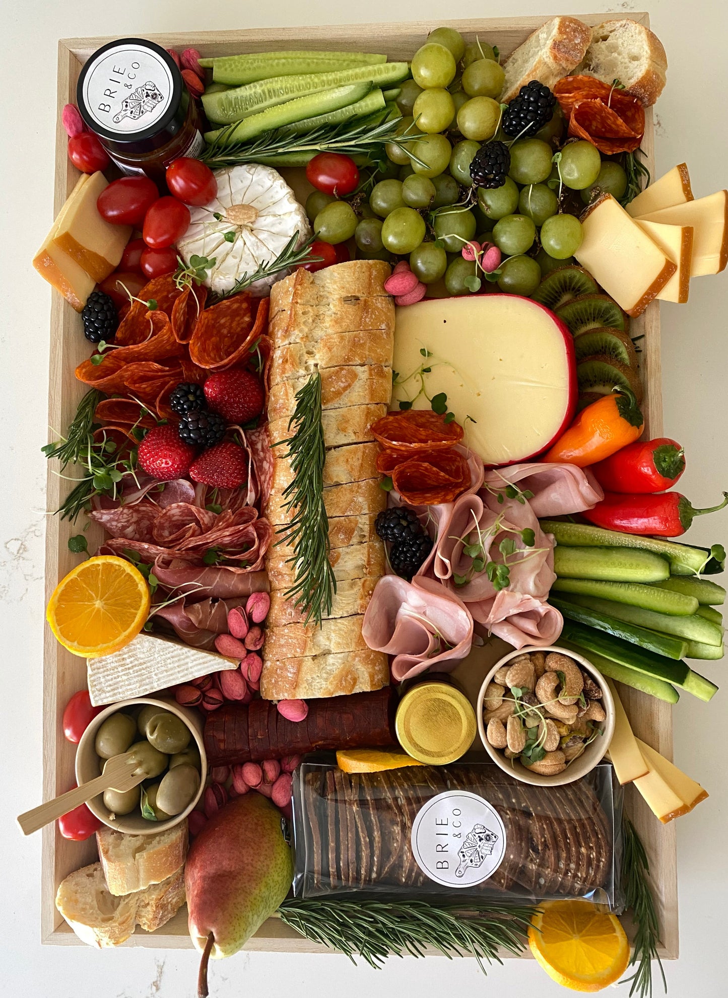 Cocktail Charcuterie Board (Serves up to 15)