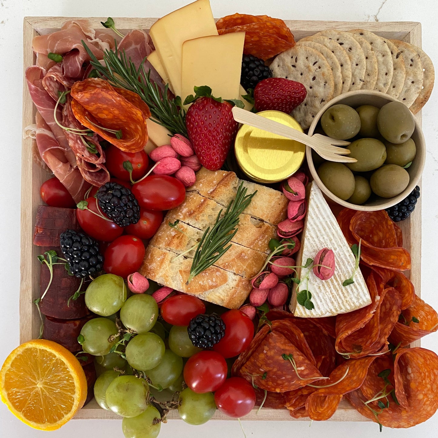 Picnic à Deux Charcuterie Board (Serves 2-4)