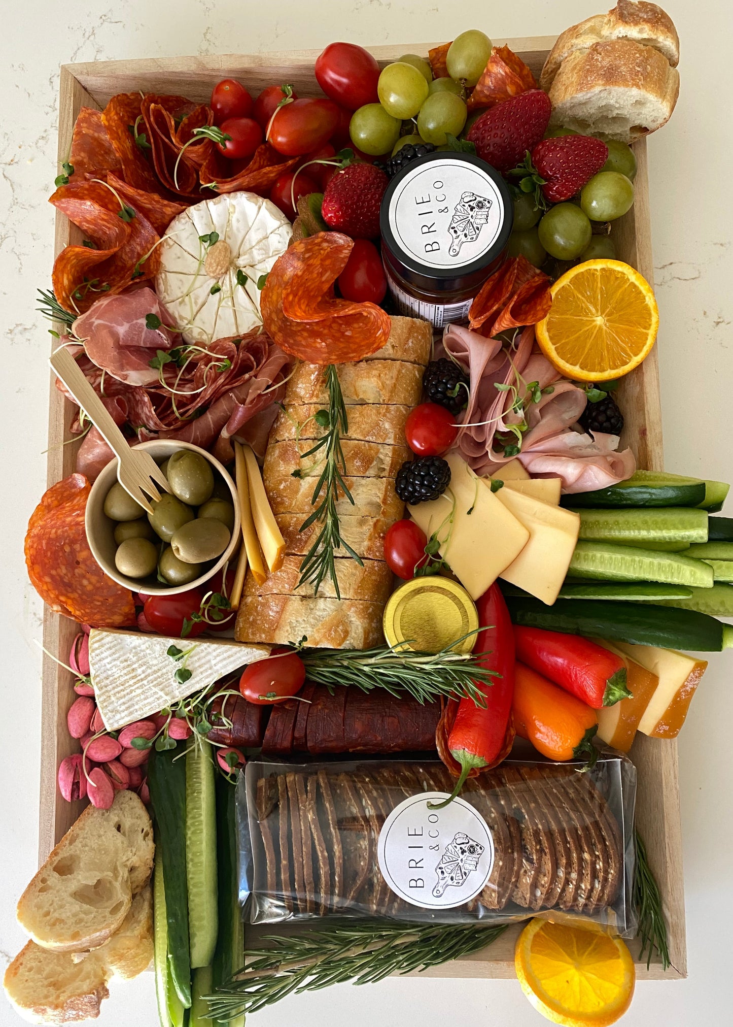Family & Friends Charcuterie Board (Serves 4-8)